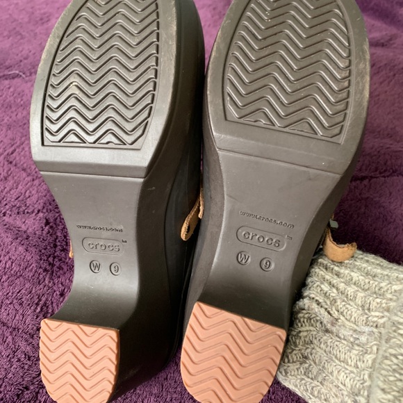 Croc clogs size 9 Womens brown - Picture 4 of 7